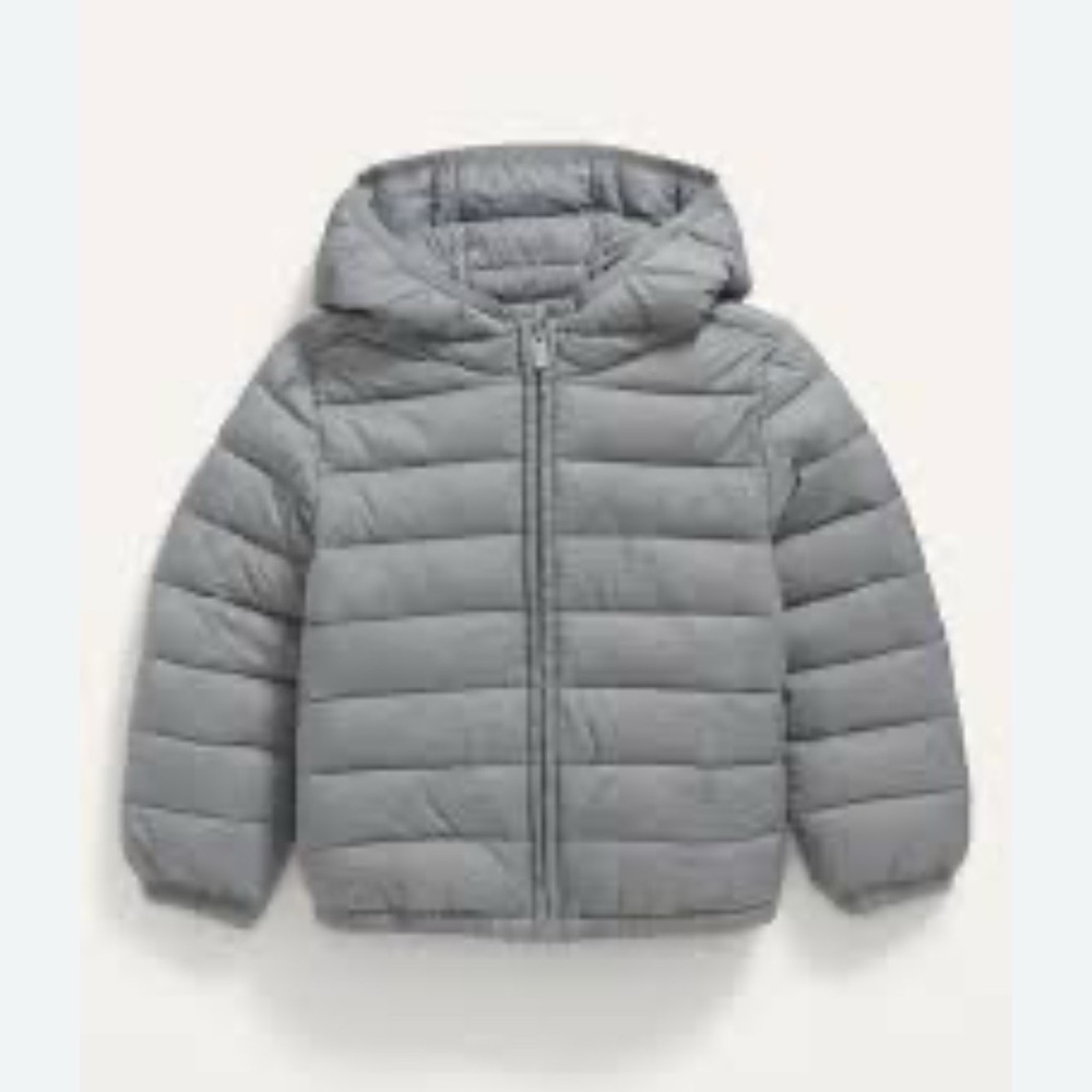 Old Navy Hooded Narrow Channel Puffer  Water Resistant SIZE 3T‎